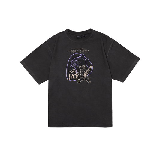 [2ND PRE-ORDER] ENHYPEN - ARTIST MADE COLLECTION BY ENHYPEN OFFICIAL MD JAY'S FAMILY T-SHIRT BLACK BY JAY