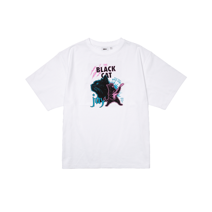 [2ND PRE-ORDER] ENHYPEN - ARTIST MADE COLLECTION BY ENHYPEN OFFICIAL MD JAY'S FAMILY T-SHIRT WHITE BY JAY