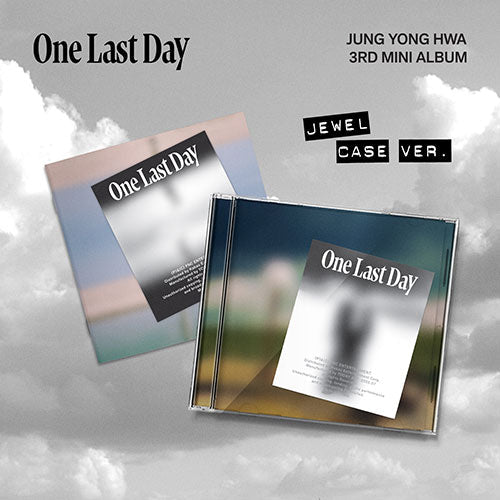 CNBLUE JUNG YONG HWA - ONE LAST DAY 3RD MINI ALBUM JEWEL CASE VER