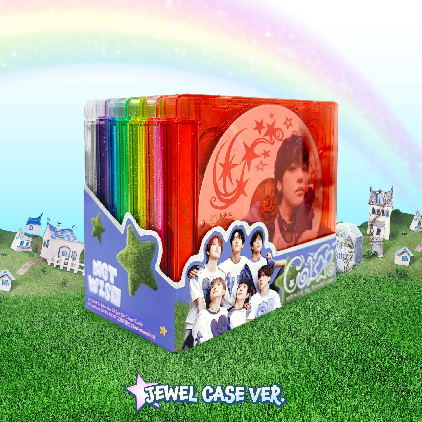 [Pre-Order] NCT WISH - COLOR 3RD MINI ALBUM JEWEL CASE VER