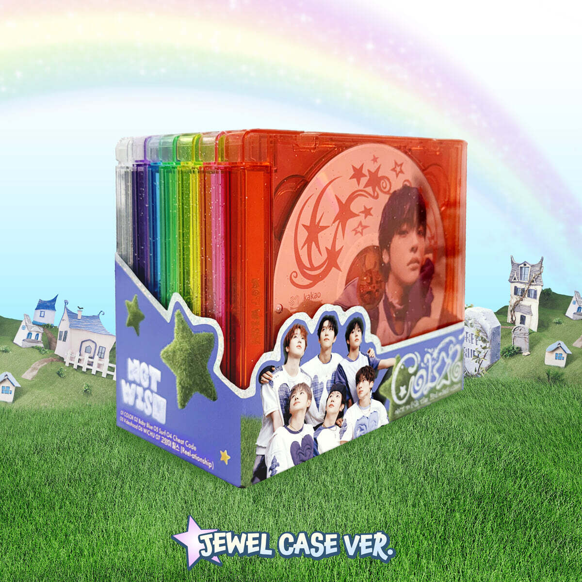 NCT WISH - COLOR 3RD MINI ALBUM WEVERSE SHOP GIFT JEWEL CASE VER