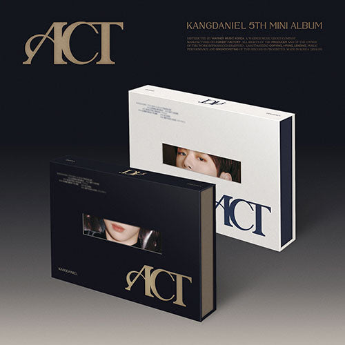 KANGDANIEL - ACT 5TH MINI ALBUM PHOTOBOOK