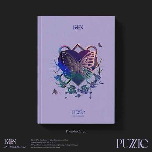 [Pre-Order] KEN - PUZZLE 2ND MINI ALBUM PHOTOBOOK VER