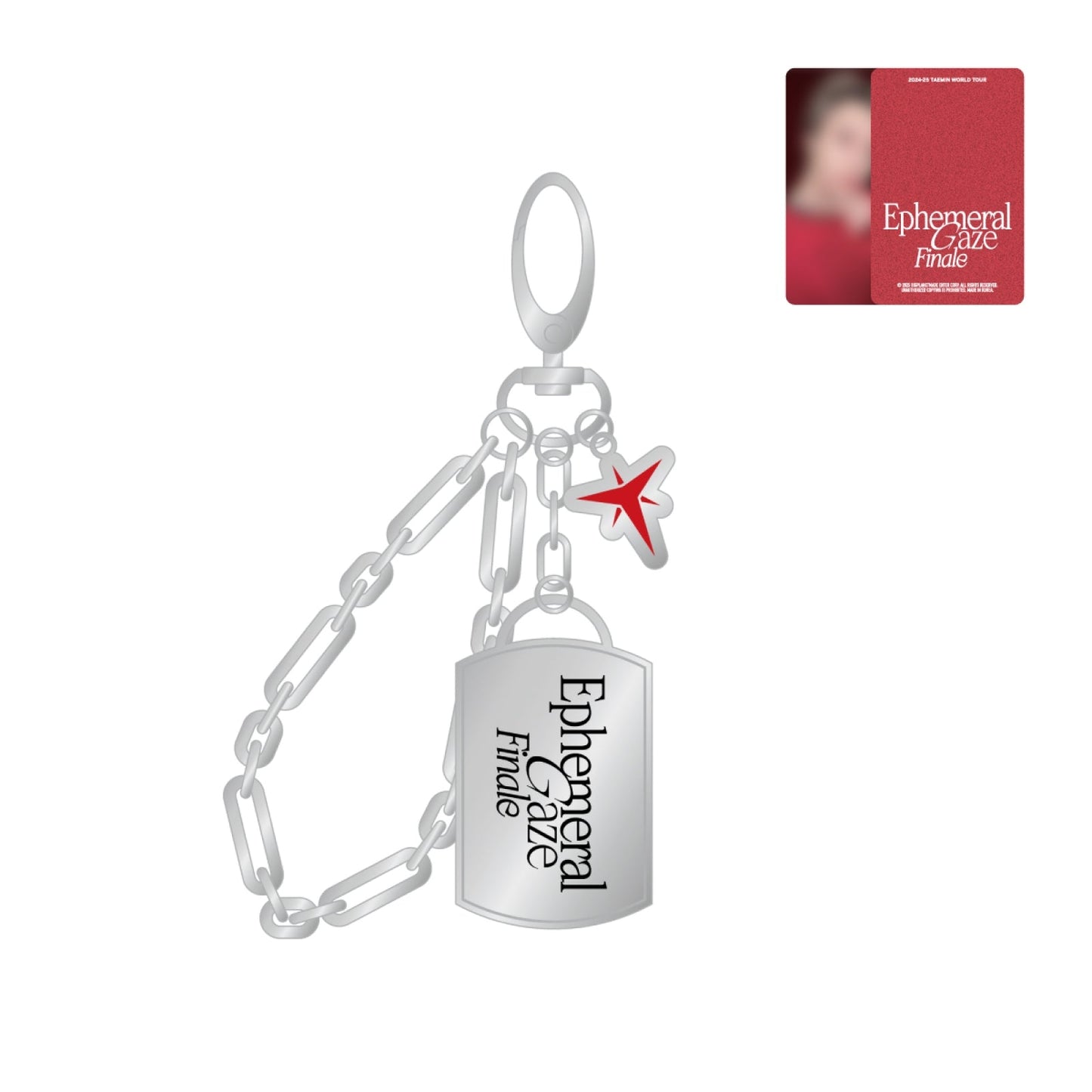 [Pre-Order] TAEMIN - EPHIMERAL GAZE WORLD TOUR FINALE OFFICIAL MD KEYRING