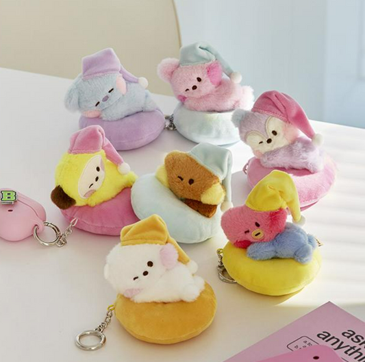 BT21 - MINI MININI CHILL BREAK DOLL KEYRING