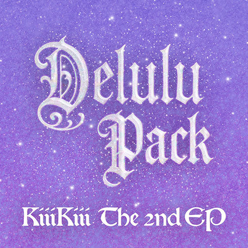 [Pre-Order] KIIIKIII - DELULU PACK 2ND EP ALBUM Bubble. Version (Limited)
