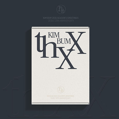 [Pre-Order] KIM BUM - 2026 SEASON’S GREETINGS : thXX
