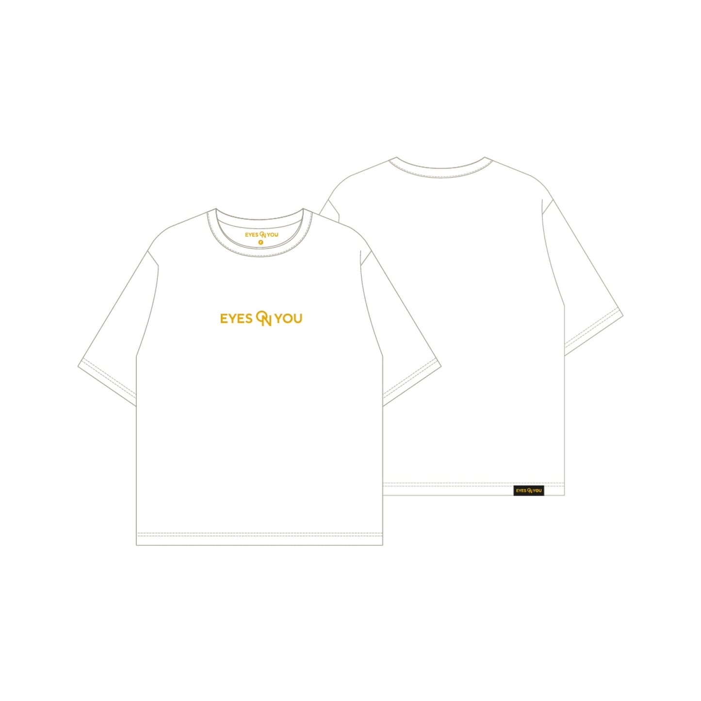 KIM SOO HYUN - EYES ON YOU ASIA TOUR OFFICIAL MD T-SHIRT TAIPEI