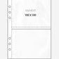 Be on D: [Refill] Korean Deco Pocket A5 6HOLE File [Photocard Binder Refil]