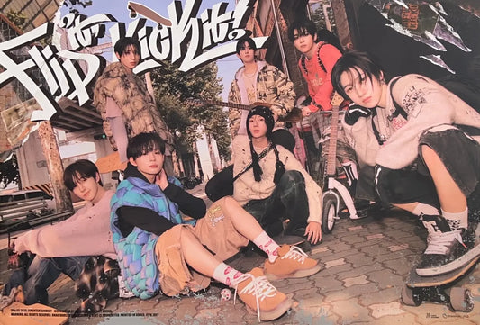 [POSTER 352-353] KICKFLIP - FLIP IT, KICK IT! 1ST MINI ALBUM STANDARD
