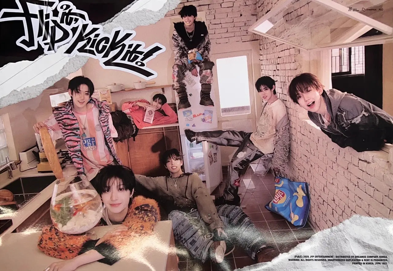[POSTER 352-353] KICKFLIP - FLIP IT, KICK IT! 1ST MINI ALBUM STANDARD