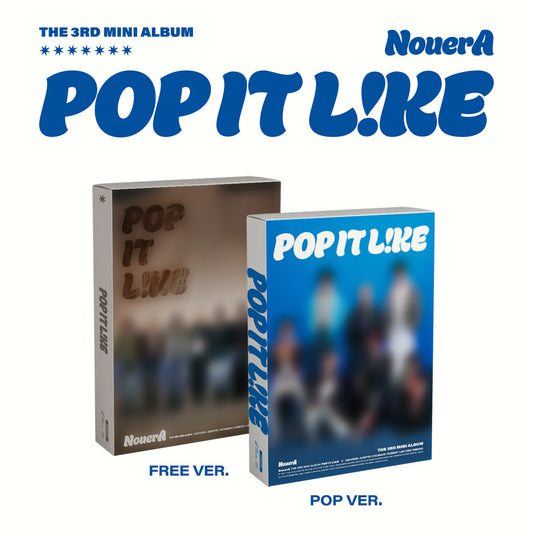 [Signed] NouerA - Mini 3rd Album [POP IT LIKE] (Random)