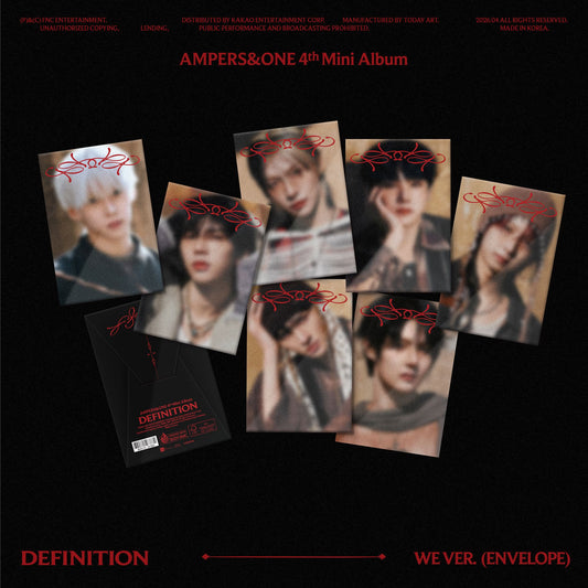 AMPERS&ONE - 4th Mini Album [DEFINITION] WE Ver.(CD)