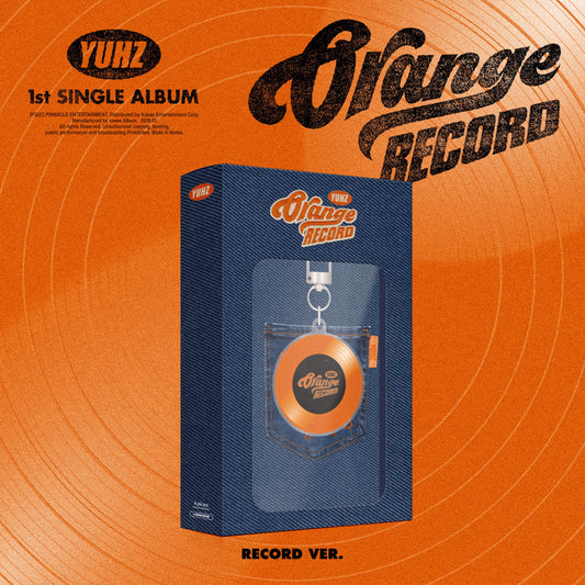 [Pre-Order] YUHZ - ORANGE RECORD 1ST SINGLE ALBUM KIWEE ALBUM RECORD VER