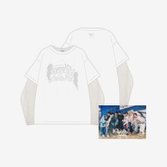[Pre-Order] STRAY KIDS - dominATE : celebrATE WORLD TOUR OFFICIAL MD LAYERED LONG SLEEVE
