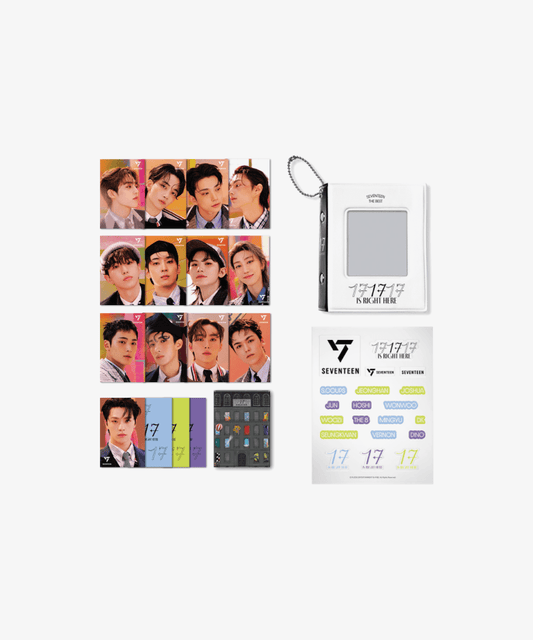 SEVENTEEN - 17 IS RIGHT HERE OFFICIAL MD LENTICUALR MINI CARD & BINDER