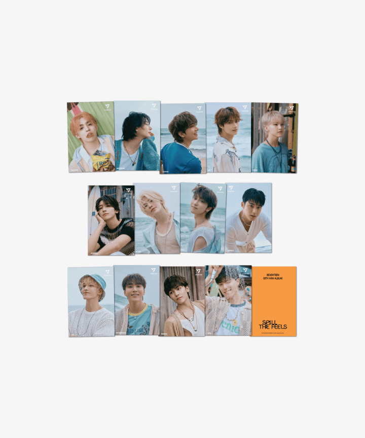 [Pre-Order] SEVENTEEN - SPILL THE FEELS OFFICIAL MD LENTICULAR POSTCARD