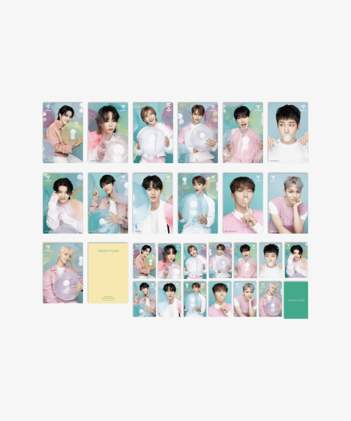 SEVENTEEN - ALWAYS YOURS OFFICIAL MD LENTICULAR POSTCARD