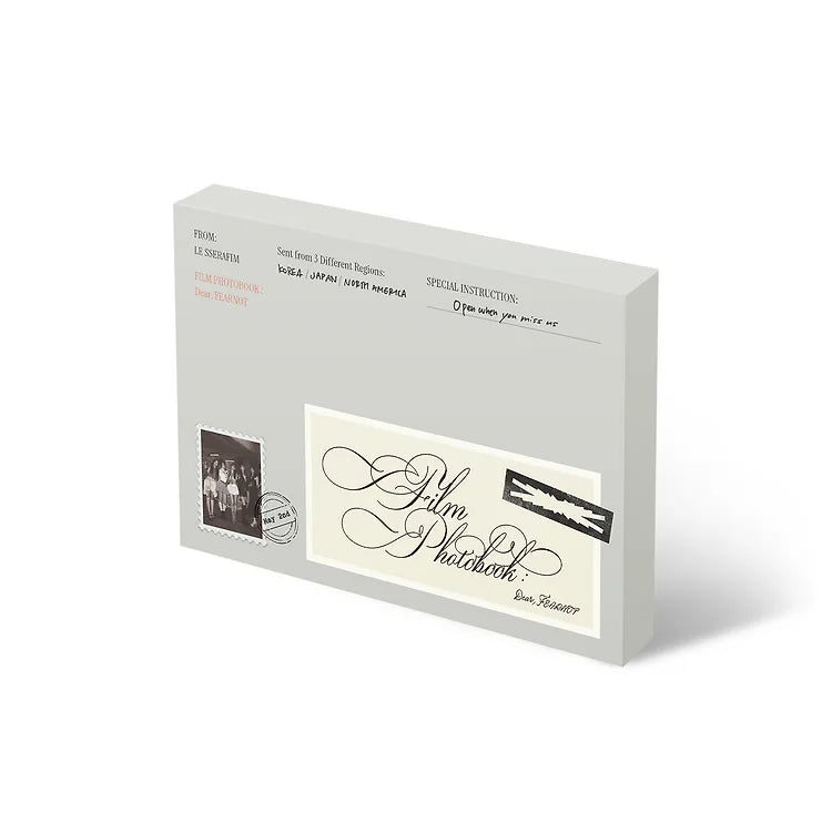 [Pre-Order] LE SSERAFIM - FILM PHOTOBOOK : DEAR, FEARNOT