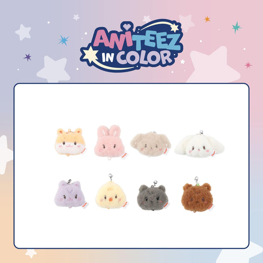 [Pre-Order] ATEEZ - ANITEEZ IN COLOR POP UP OFFICIAL MD LINKABLE FACE KEYRING (RANDOM)