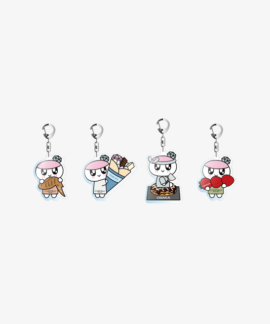 [Pre-Order] SEVENTEEN - RIGHT HERE WORLD TOUR IN JAPAN OFFICIAL MD THE CITY LOCAL BONGBONGEE KEYRING