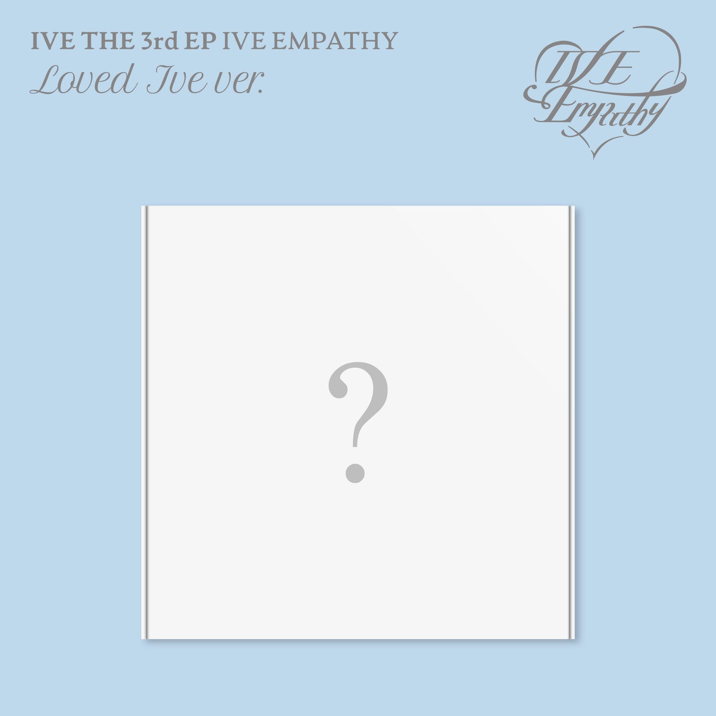 [Pre-Order] IVE - IVE EMPATHY 3RD EP ALBUM LOVED IVE VER [Limited Ver]