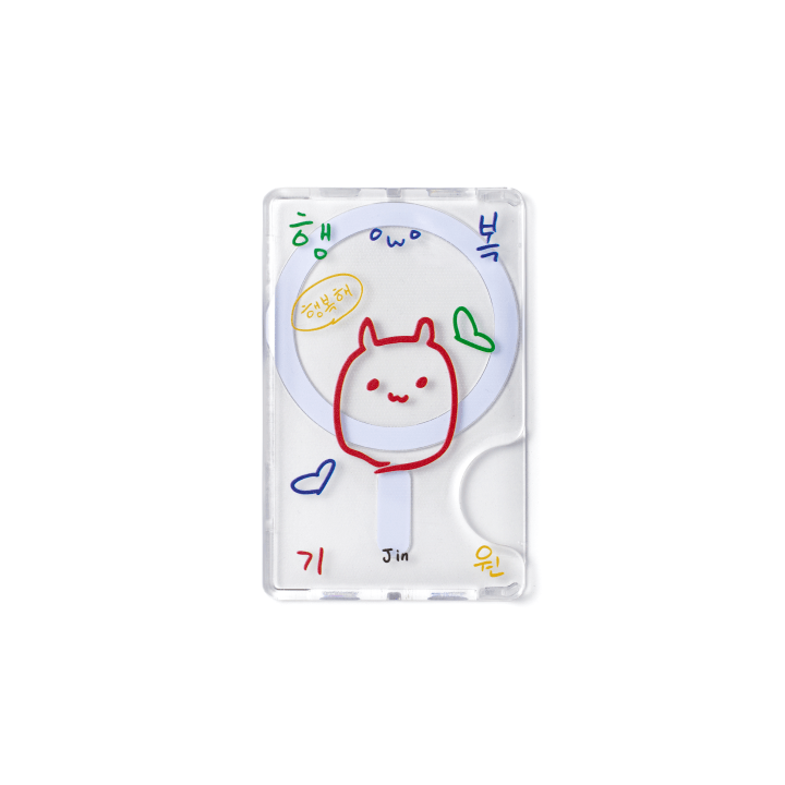 [Pre-Order] BTS JIN - RUNSEOKJIN OFFICIAL MD MAGNETIC CARD HOLDER VER. 2