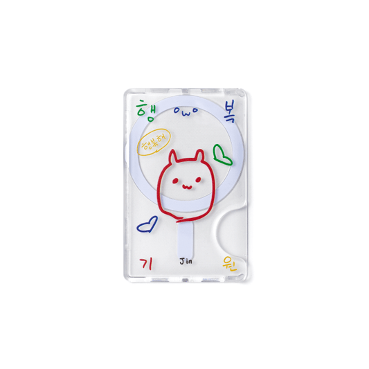 [Pre-Order] BTS JIN - RUNSEOKJIN OFFICIAL MD MAGNETIC CARD HOLDER VER. 2
