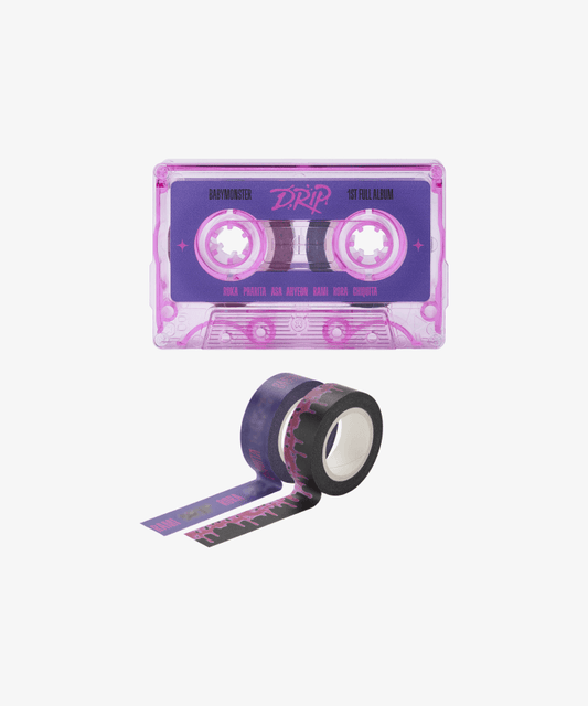 [Pre-Order] BABYMONSTER - DRIP 1ST FULL ALBUM OFFICIAL MD MASKING TAPE + CUTTER