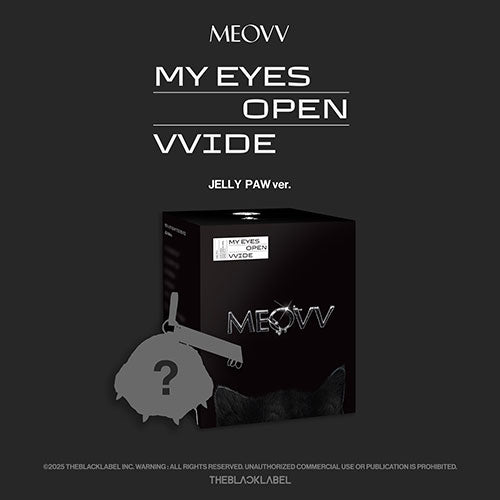 [Pre-Order] MEOVV - MY EYES OPEN VVIDE 1ST EP ALBUM JELLY PAW VER