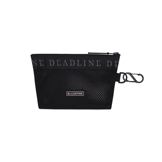 BLACKPINK - DEADLINE WORLD TOUR IN SEOUL OFFICIAL MD MESH POUCH