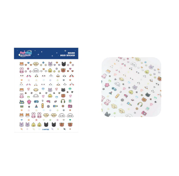 [Pre-Order] ATEEZ - ANITEEZ IN COLOR POP UP OFFICIAL MD MICRO DECO STICKER