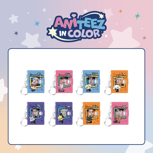 [Pre-Order] ATEEZ - ANITEEZ IN COLOR POP UP OFFICIAL MD MINI ALBUM KEYRING
