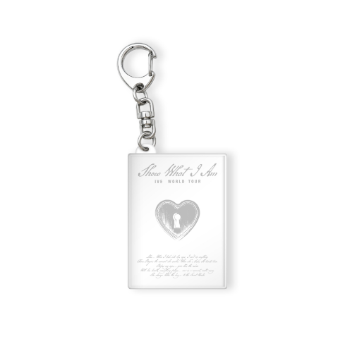 [Pre-Order] IVE - SHOW WHAT I AM WORLD TOUR OFFICIAL MD MINI BOOK KEYRING