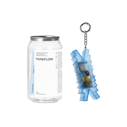 [Pre-Order] LE SSERAFIM - PUREFLOW 2ND ALBUM MINI CAMERA BLUE VER