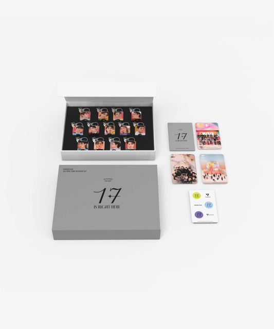 [Pre-Order] SEVENTEEN - CUBE & PUZZLE OFFICIAL MD MINI CUBE KEYRING SET (17 IS RIGHT HERE)