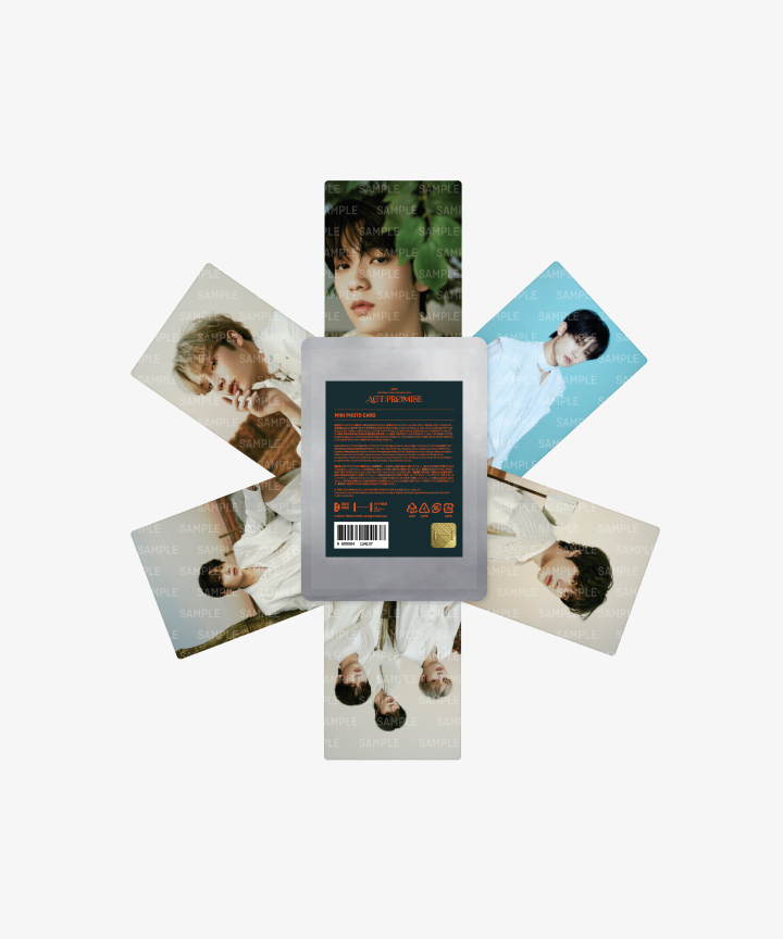 TXT - ACT : PROMISE WORLD TOUR OFFICIAL MD MINI PHOTO CARD (6ea)