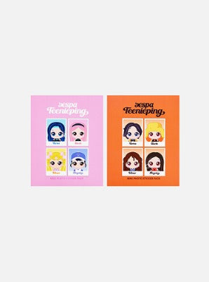 [Pre-Order] AESPA - TEENIEPING X AESPA OFFICIAL MD MINI PHOTO STICKER PACK