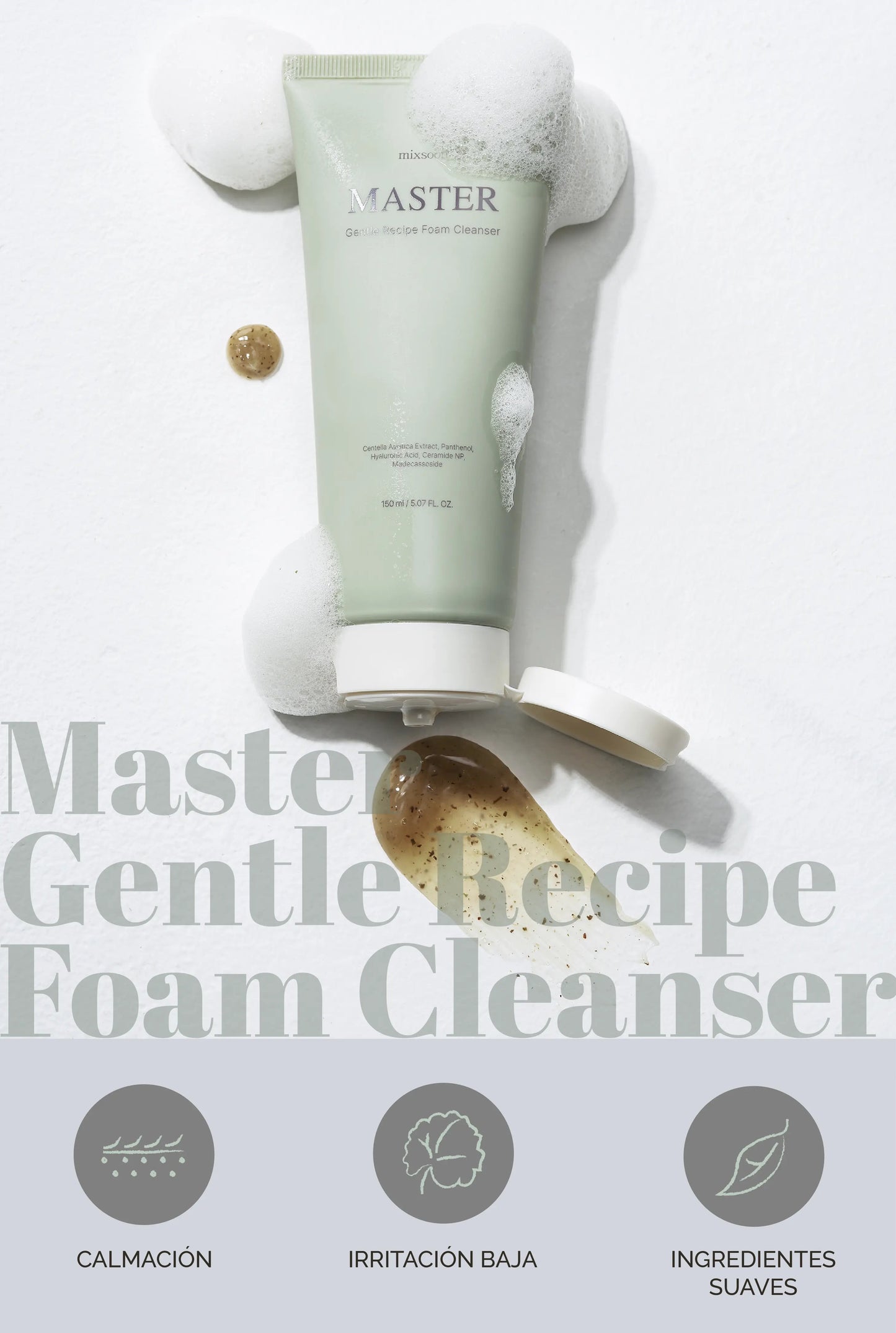 mixsoon Master Gentle Recipe Foam Cleanser