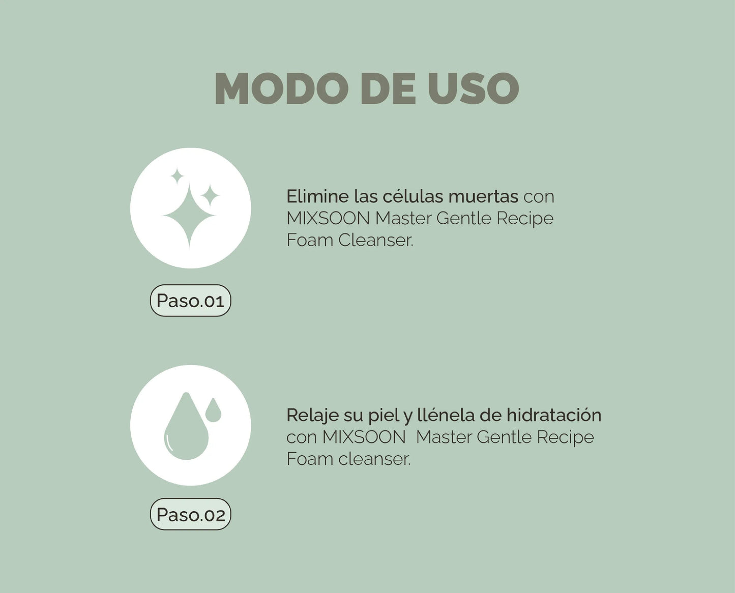 mixsoon Master Gentle Recipe Foam Cleanser