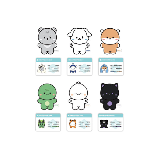 [Pre-Order] MONSTA X - MONMUGCHI X : WELCOM PARTY POP UP STORE OFFICIAL MD MINI MINI DOLL