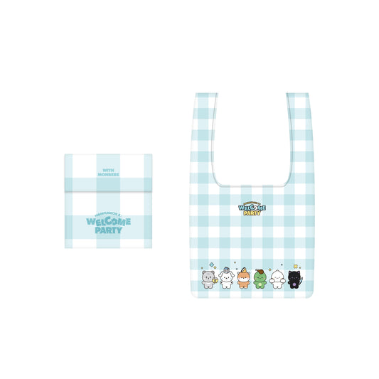 [Pre-Order] MONSTA X - MONMUGCHI X : WELCOM PARTY POP UP STORE OFFICIAL MD MONMUNGCHI X POCKET REUSABLE BAG