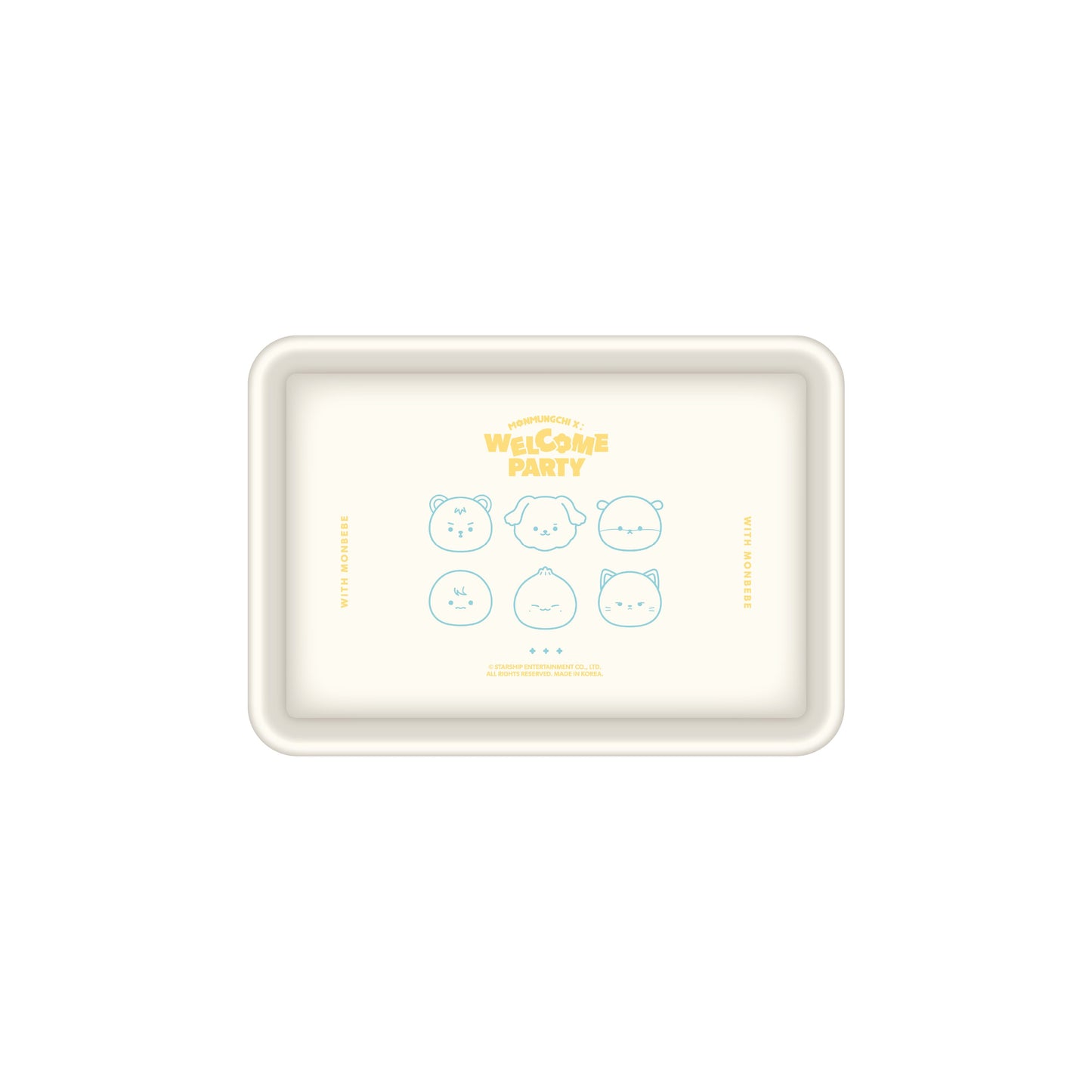 MONSTA X - MONMUGCHI X : WELCOM PARTY POP UP STORE OFFICIAL MD MONMUNGCHI X TRAY