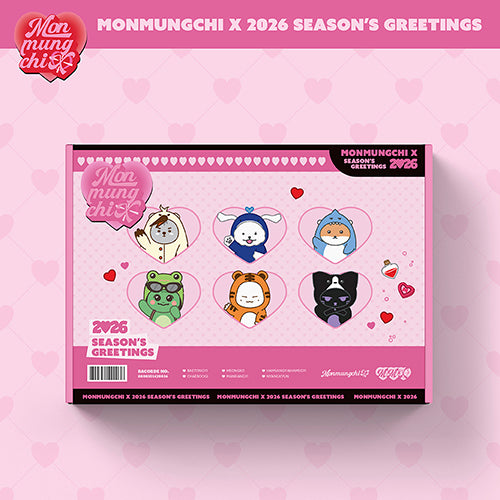 [Pre-Order] MONSTA X - MONMUNGCHI X 2026 SEASON'S GREETINGS