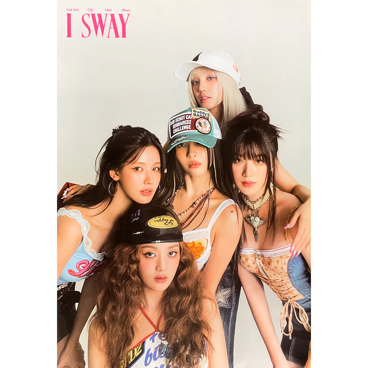 [POSTER 382-384] (G)I-DLE - I SWAY 7TH MINI ALBUM
