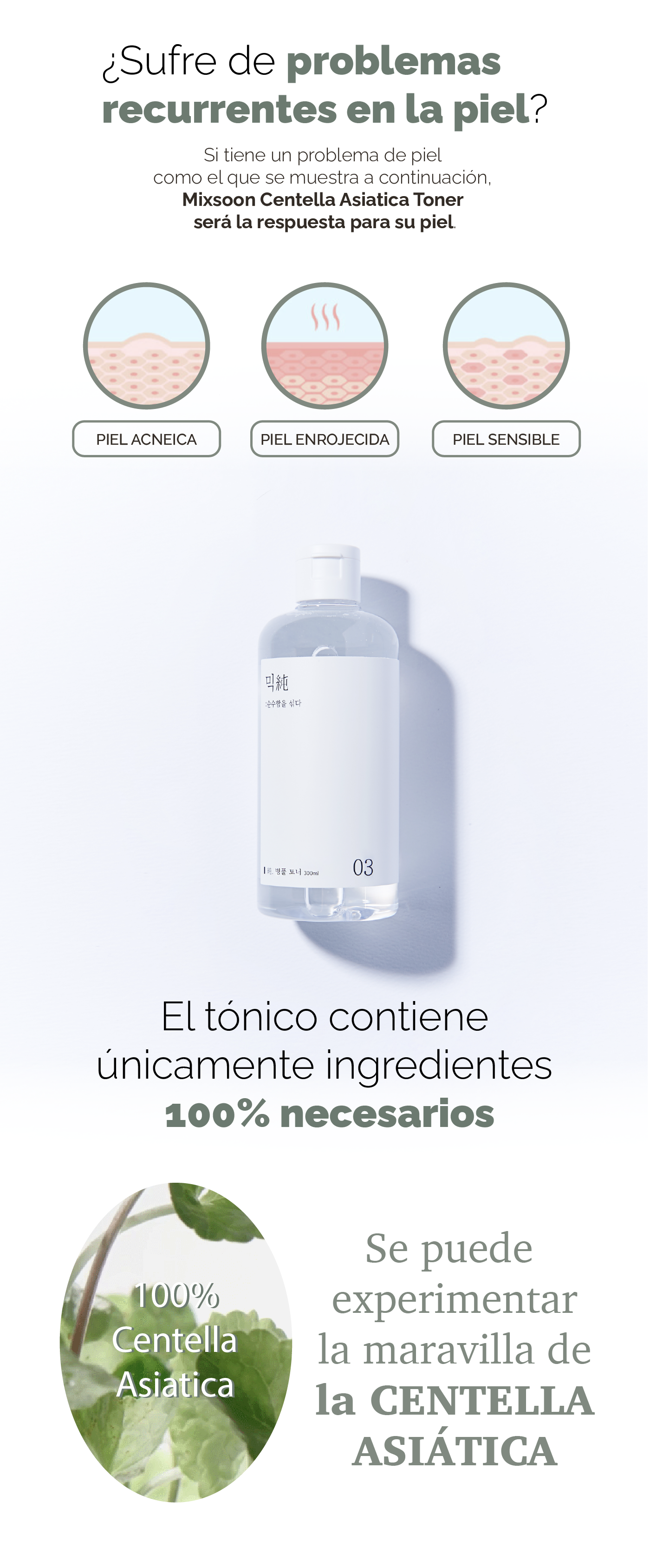mixsoon Centella Asiatica Toner