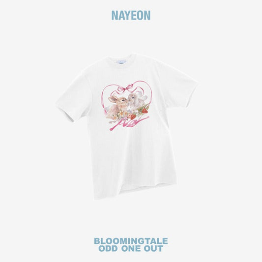 TWICE NAYEON - NAYEON X ODDONEOUT NA 2ND MINI ALBUM OFFICIAL MD T-SHIRT