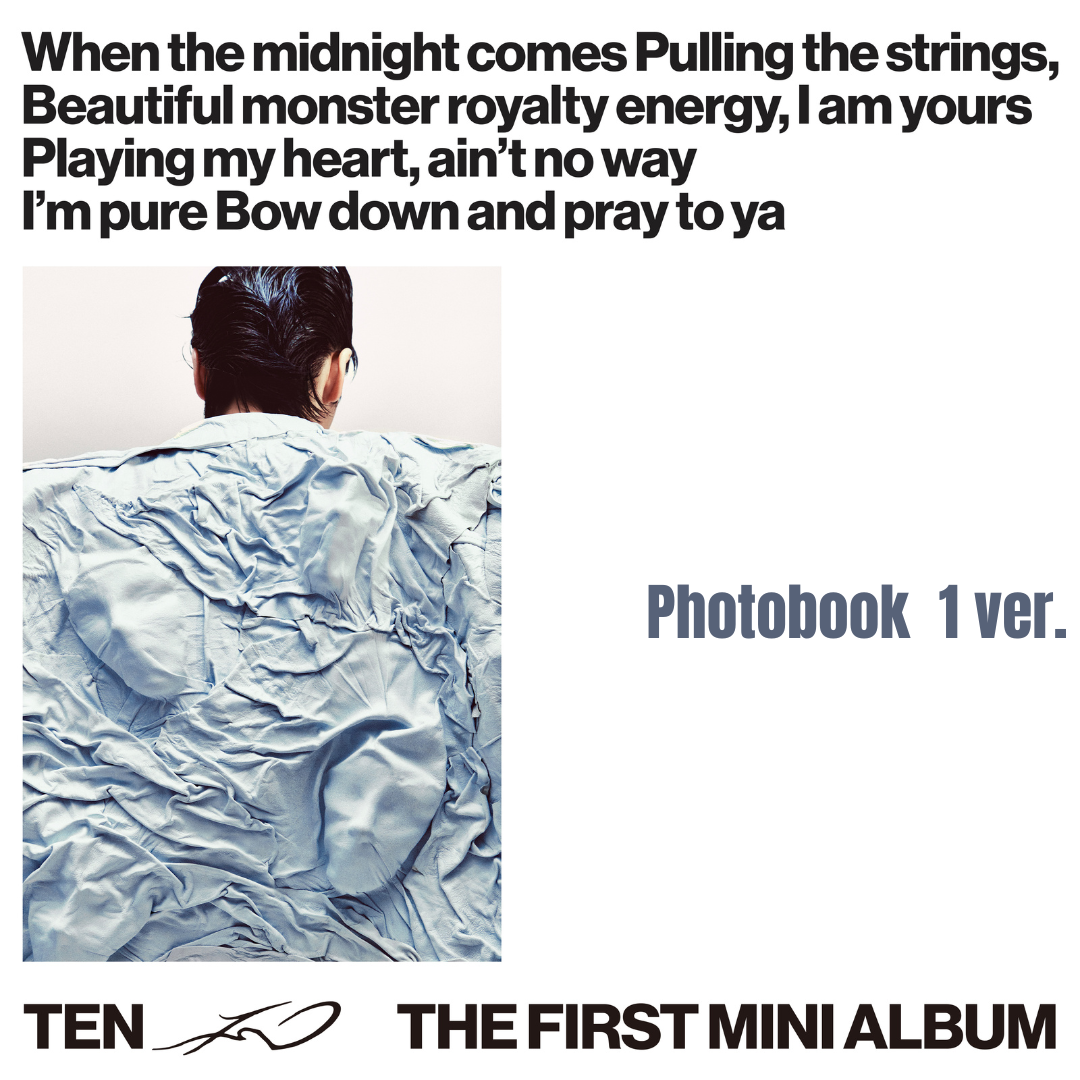 NCT TEN - TEN 1ST MINI ALBUM PHOTOBOOK 1 VER (Light On Ver.)