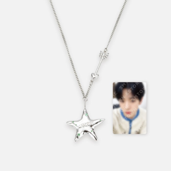 [Pre-Order] NCT WISH - LET'S GO STEADY POP UP STORE 2ND OFFICIAL MD NECKLACE + PHOTO CARD SET