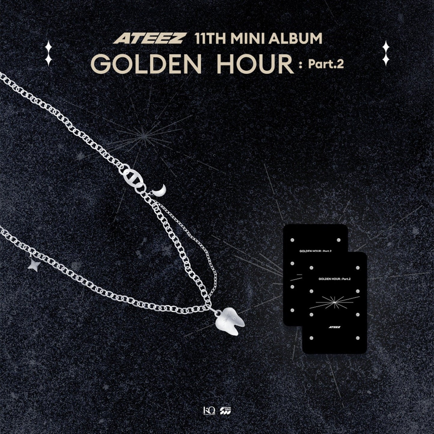 [Pre-Order] ATEEZ - GOLDEN HOUR : PART.2 POP UP OFFICIAL MD NECKLACE